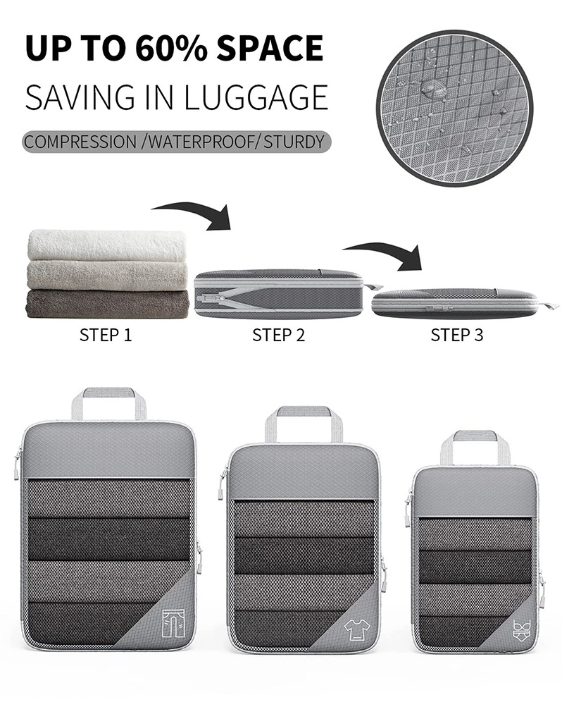 ZipPack - Compression Packing Cubes